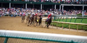 Let the horses run at Derby Day at The Paddlewheel