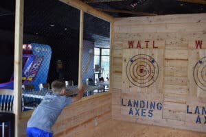 Throwing Axes is fun at Landing Axes