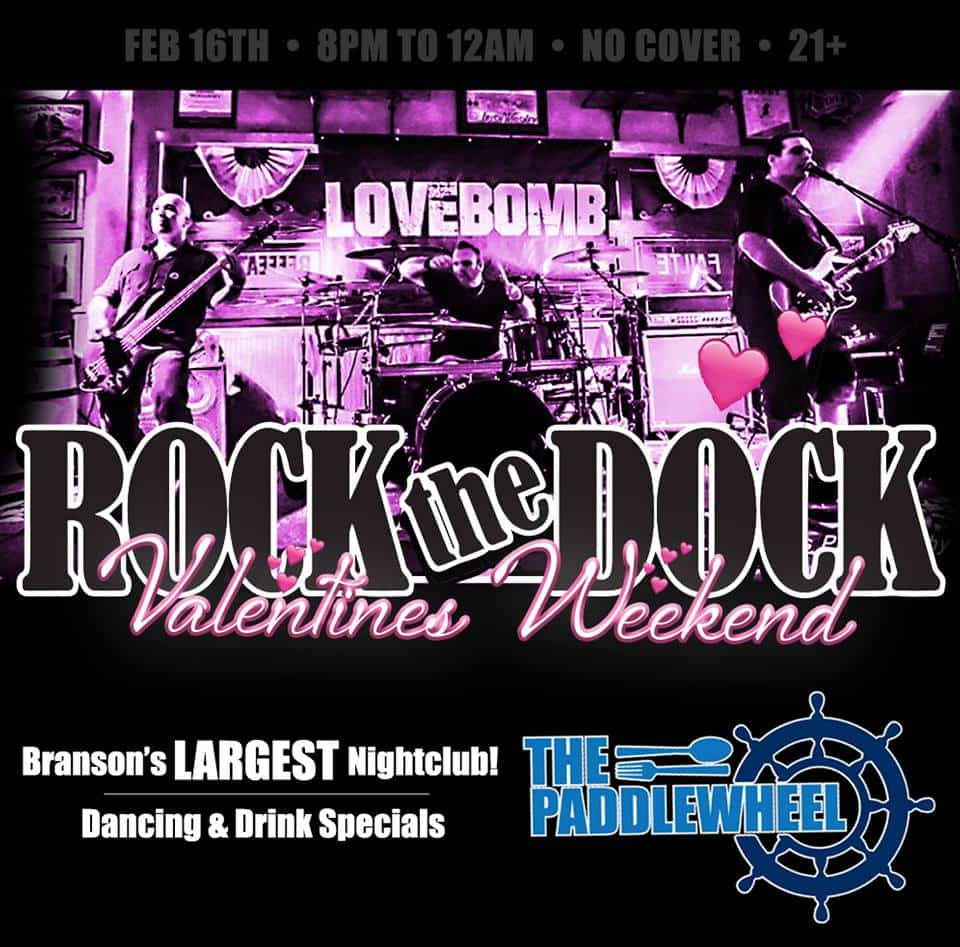 LoveBomb Valentine's Weekend at The Paddlewheel
