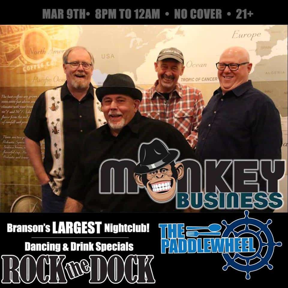 Monkey Business at The Paddlewheel